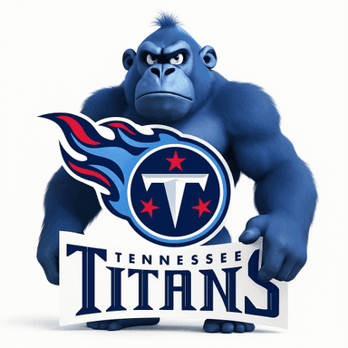 Tennessee Titans logo remixed with Lumpy