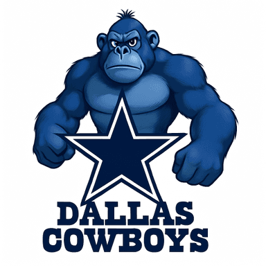 Dallas Cowboys logo remixed with Lumpy
