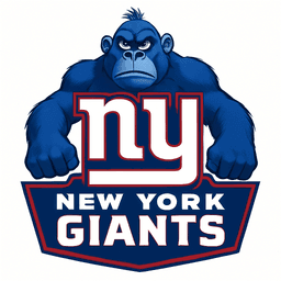 New York Giants logo remixed with Lumpy