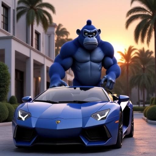 Lumpy and his Lambo