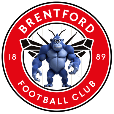 Brentford crest remixed with Lumpy