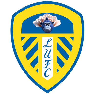 Leeds United crest remixed with Lumpy