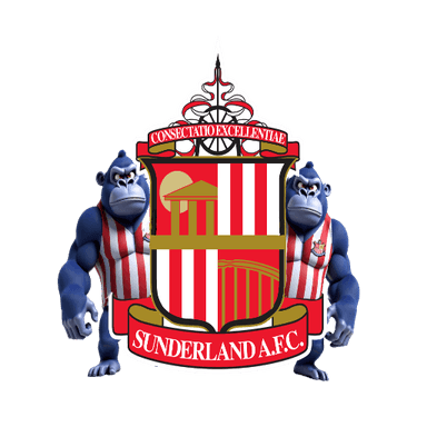Sunderland crest remixed with Lumpy